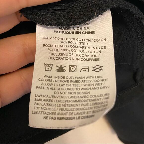 Nike Sportswear Tech full zip Fleece Cape Hoodie Black crop BV3396-010 Large - Picture 11 of 11